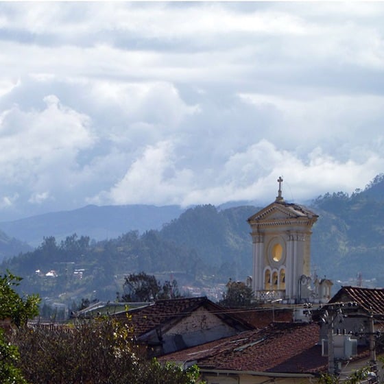Ecuador Church Mountains